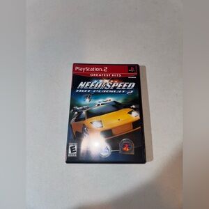 Need For Speed Hot Pursuit 2 - Greatest Hits - PS2 CIB / Manual MINT Disc